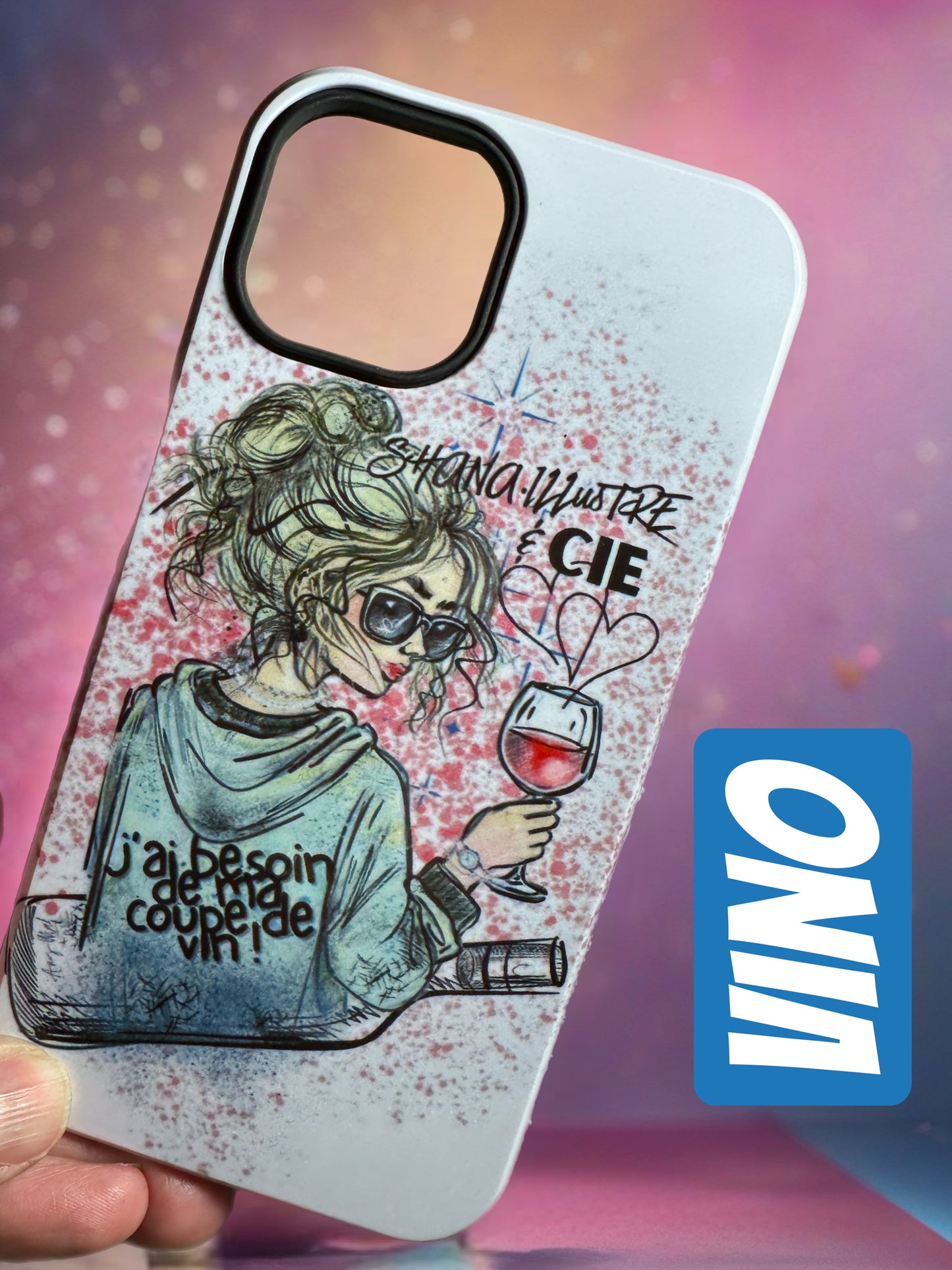 COQUE CELLULAIRE «VINO»