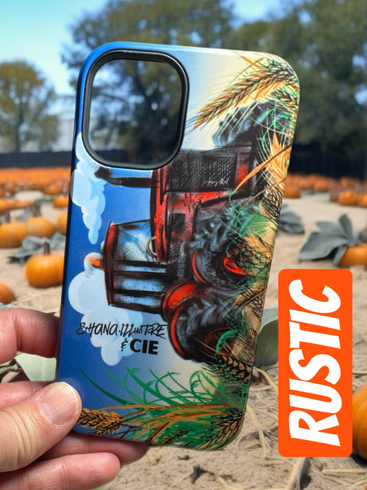 COQUE CELLULAIRE «RUSTIC»