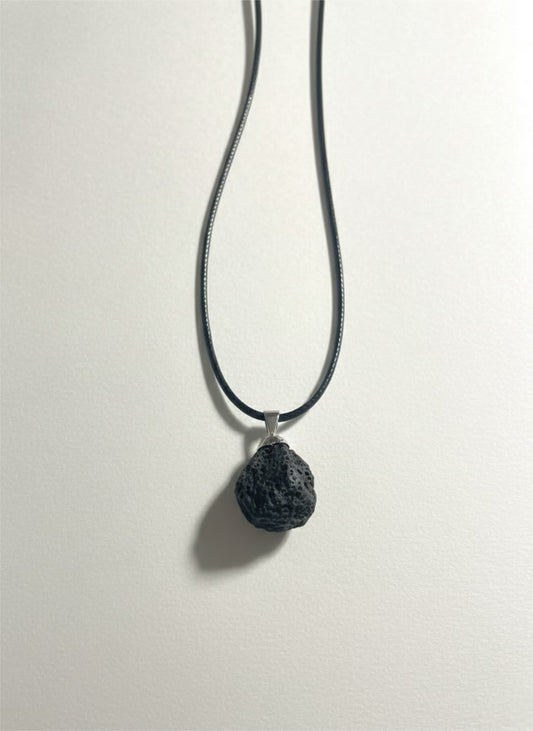 COLLIER AGATHE NOIRE
