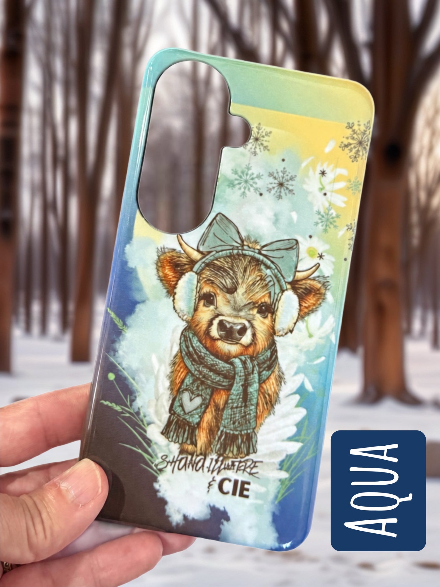 COQUE CELLULAIRE «AQUA»