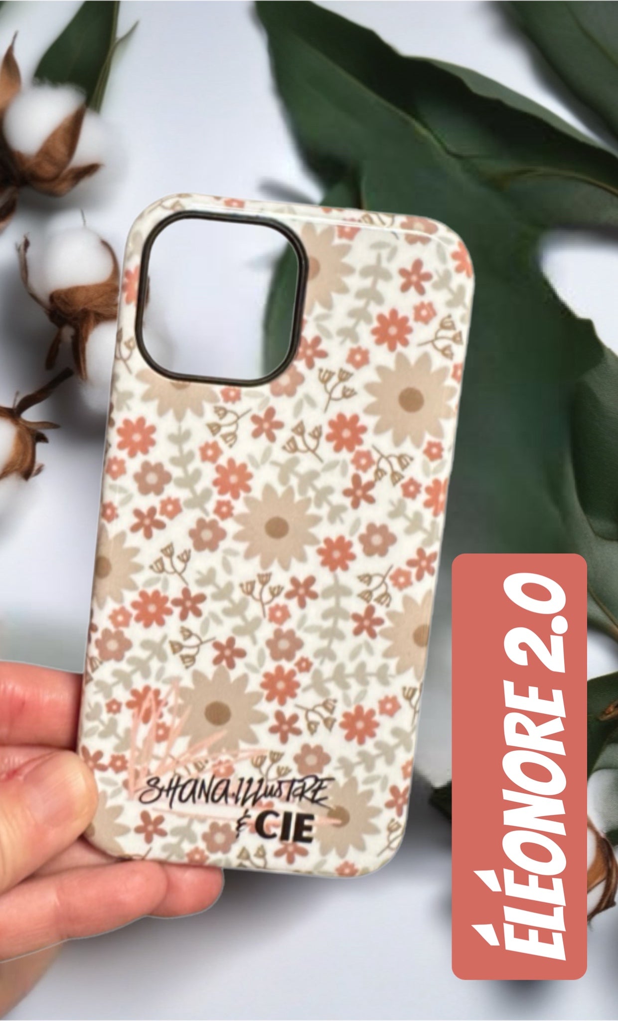 COQUE CELLULAIRE «ÉLÉONORE 2.0»