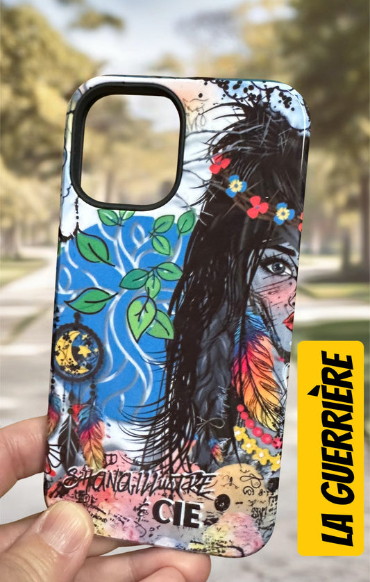 COQUE CELLULAIRE «LA GUERRIÈRE»