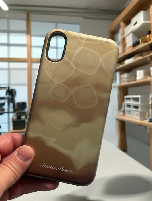 COQUE CELLULAIRE «CAFÉ»