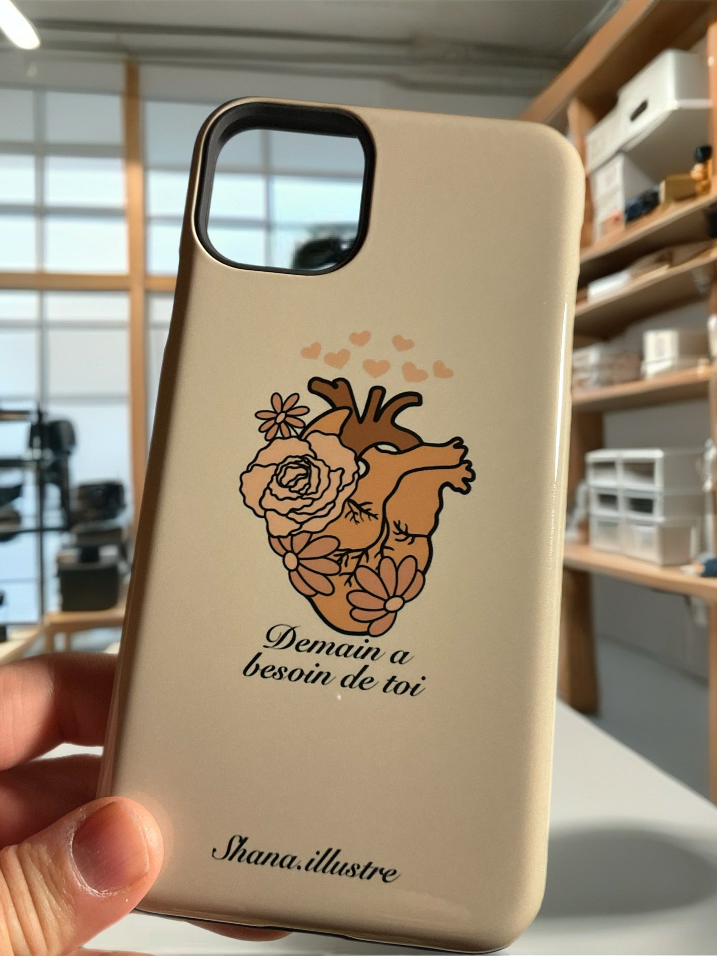 COQUE CELLULAIRE «LIONEL»