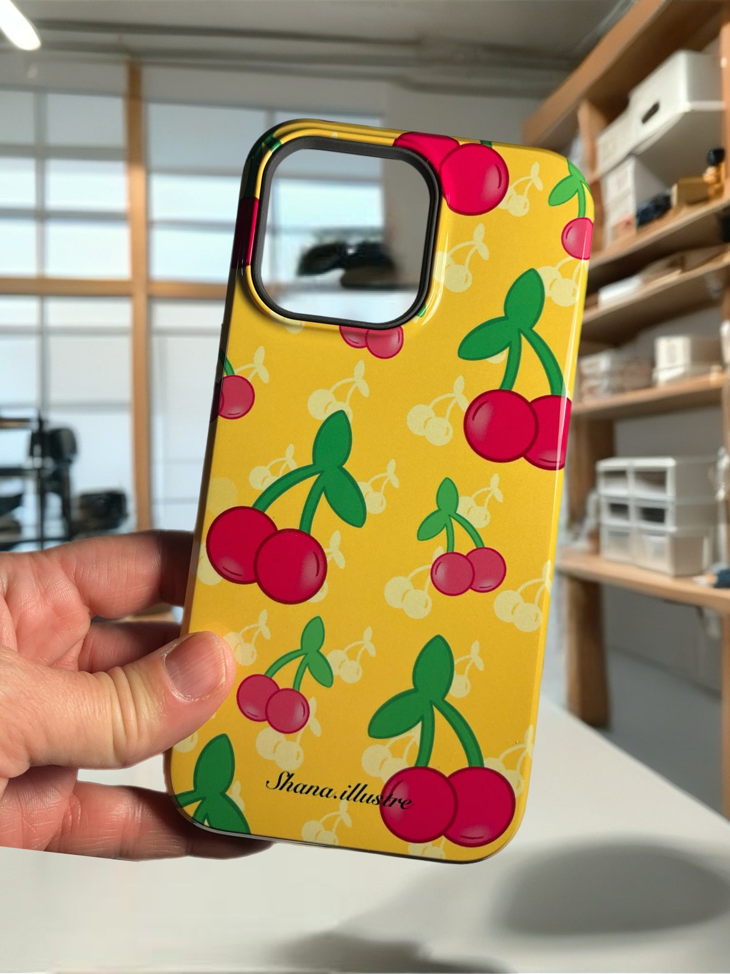 COQUE CELLULAIRE «CHERRY»