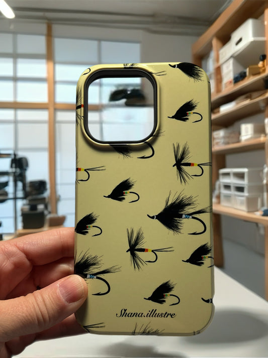 COQUE CELLULAIRE «MOUCHEUSE»