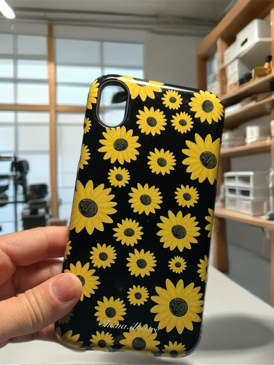 COQUE CELLULAIRE «TOURNESOL»
