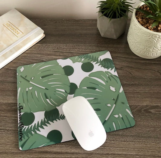 TAPIS DE SOURIS « MONSTERA »