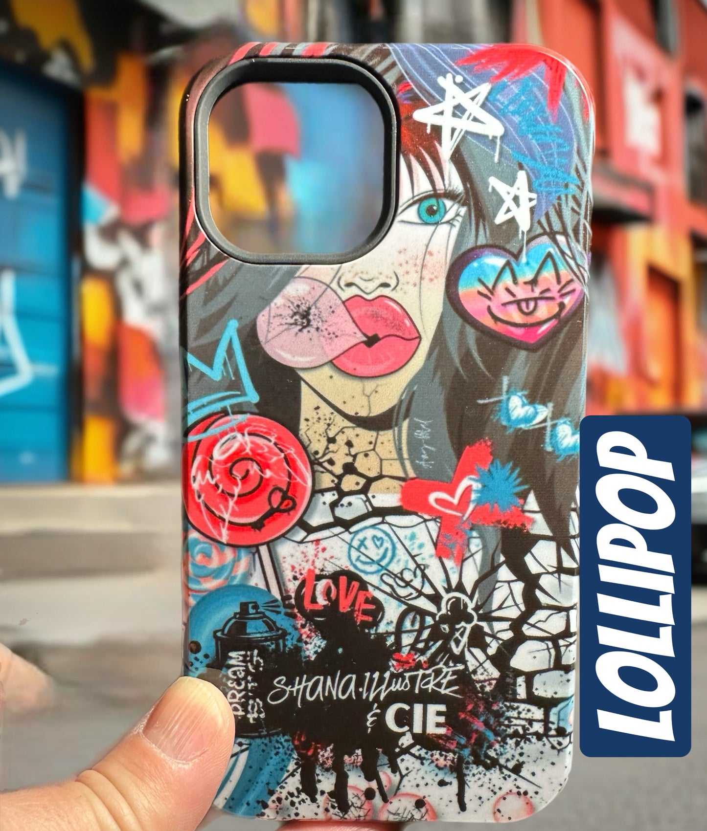 COQUE CELLULAIRE «LOLLIPOP»