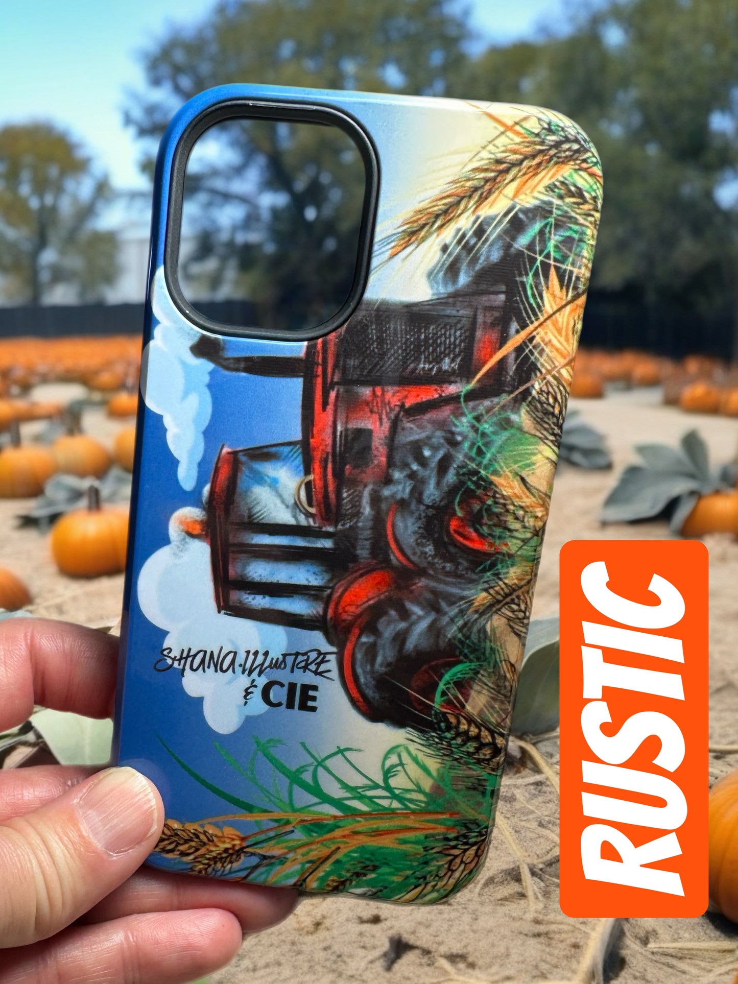 COQUE CELLULAIRE «RUSTIC»