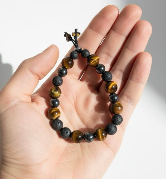BRACELET « ŒIL DE TIGRE »