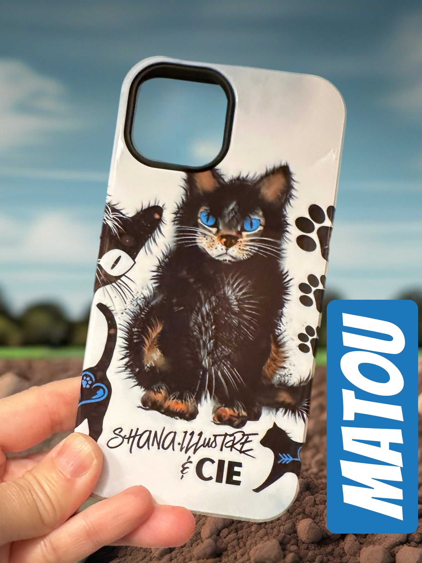 COQUE CELLULAIRE «MATOU»