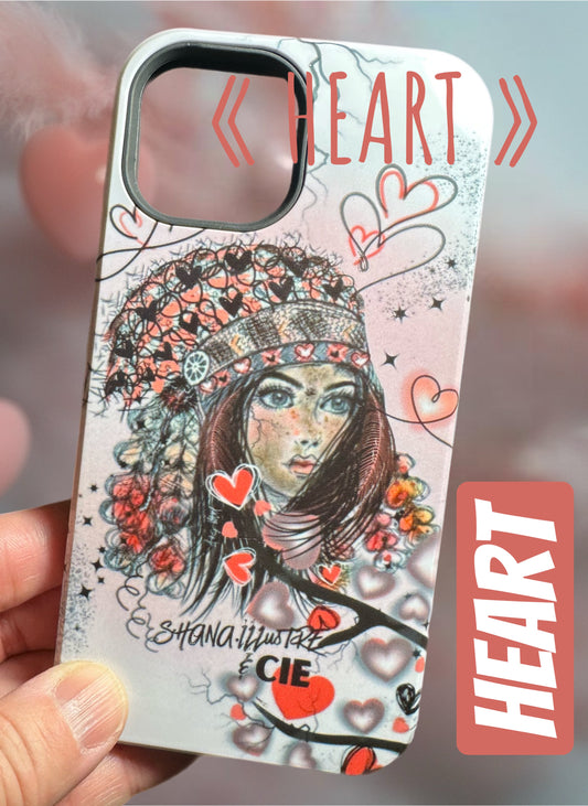 COQUE CELLULAIRE «HEART»