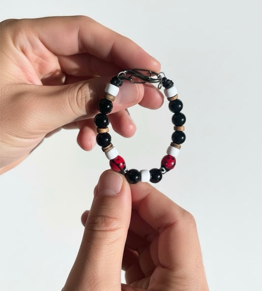 BRACELET « COCCINELLE »