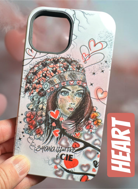 COQUE CELLULAIRE  «HEART»