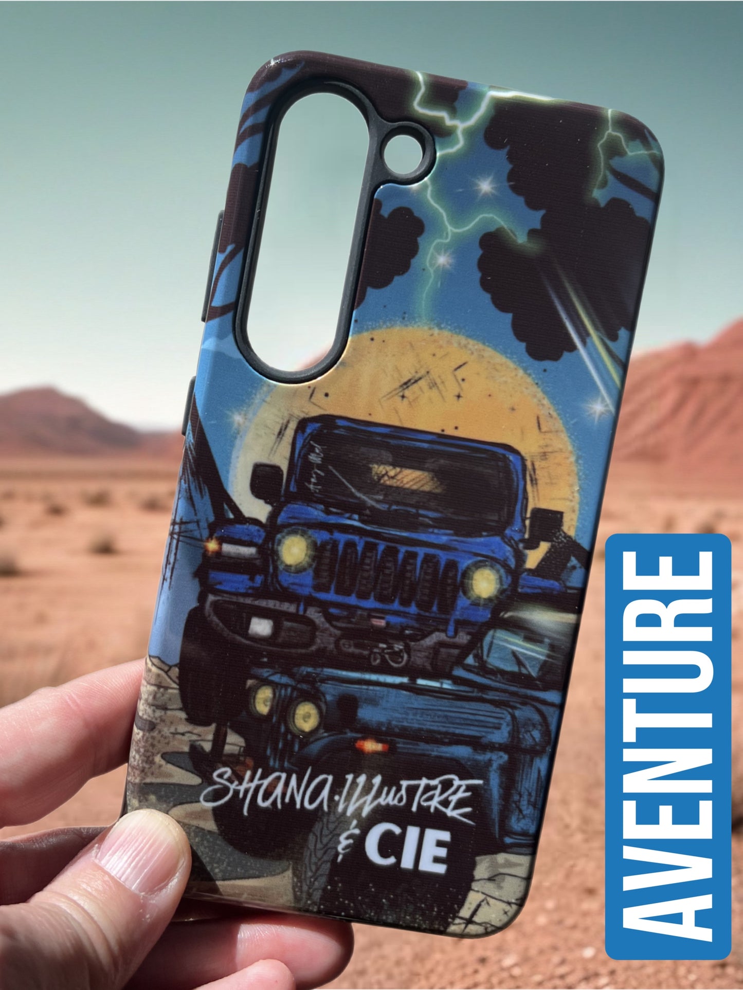 COQUE CELLULAIRE «AVENTURE»
