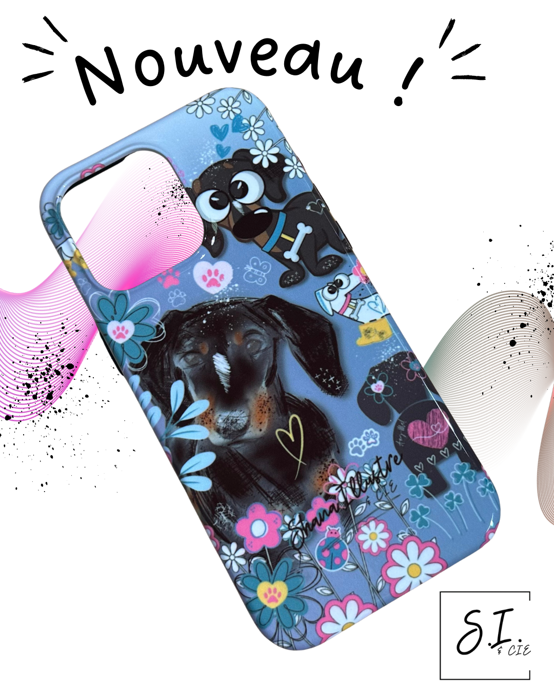 COQUE DE CELLULAIRE « SAUCISSON »