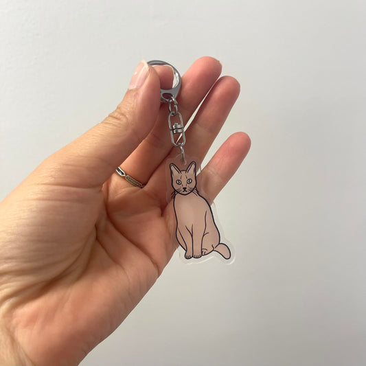 PORTE-CLÉS « CHAT »