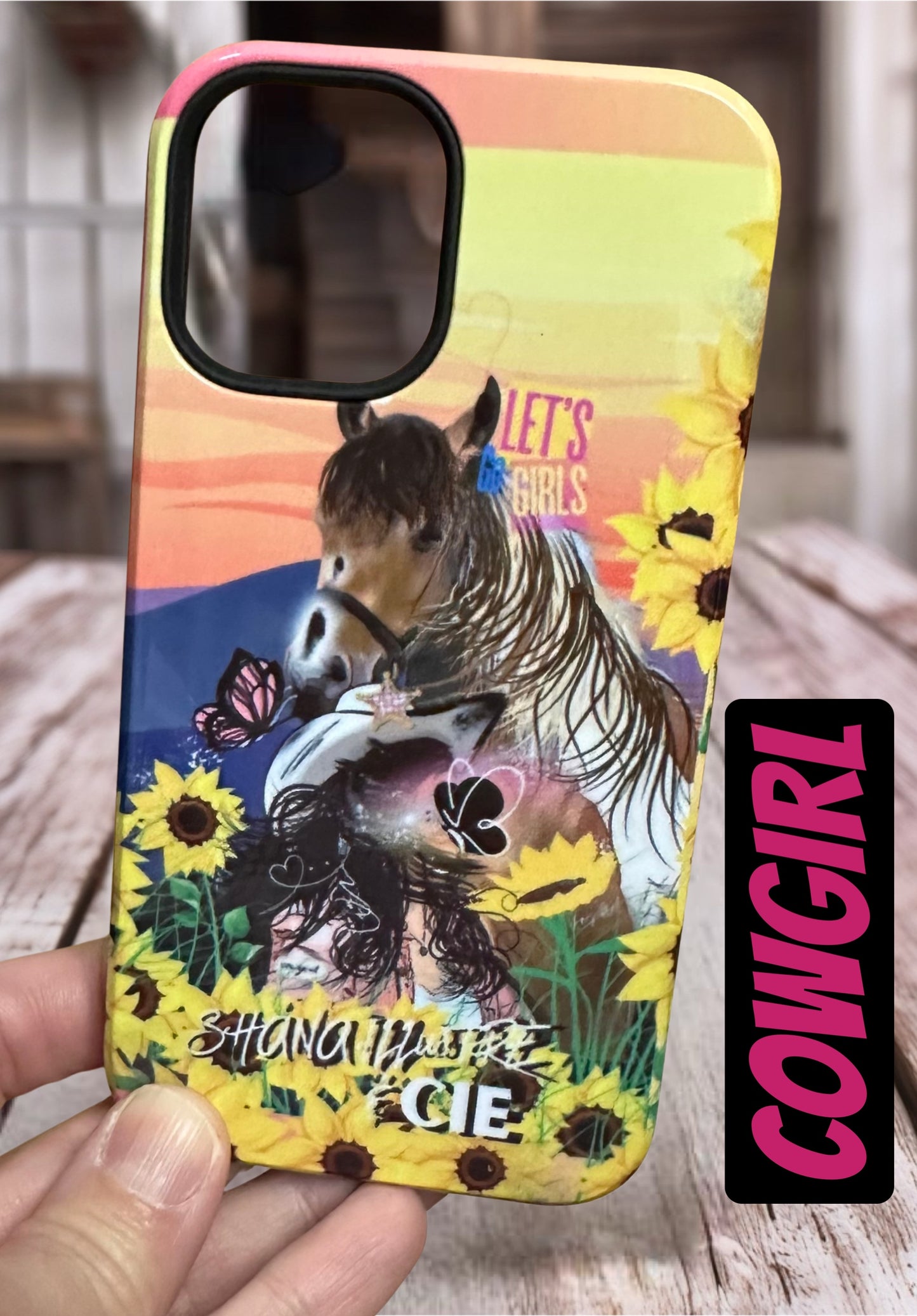 COQUE CELLULAIRE «COWGIRL»