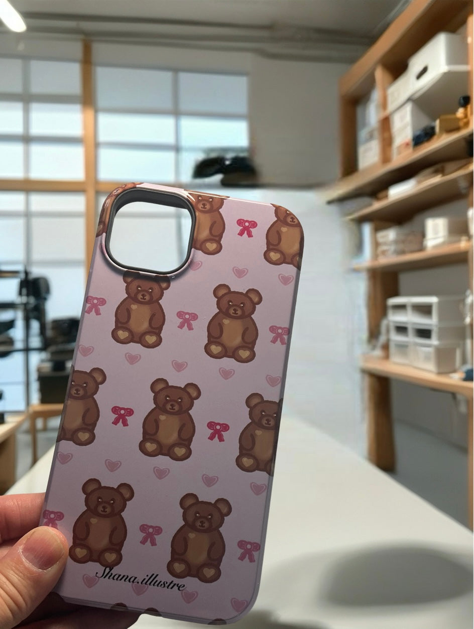 COQUE CELLULAIRE «TEDDY BEAR»