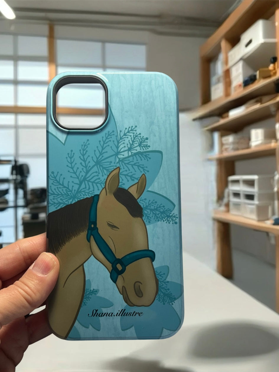 COQUE CELLULAIRE «CHEVAL»