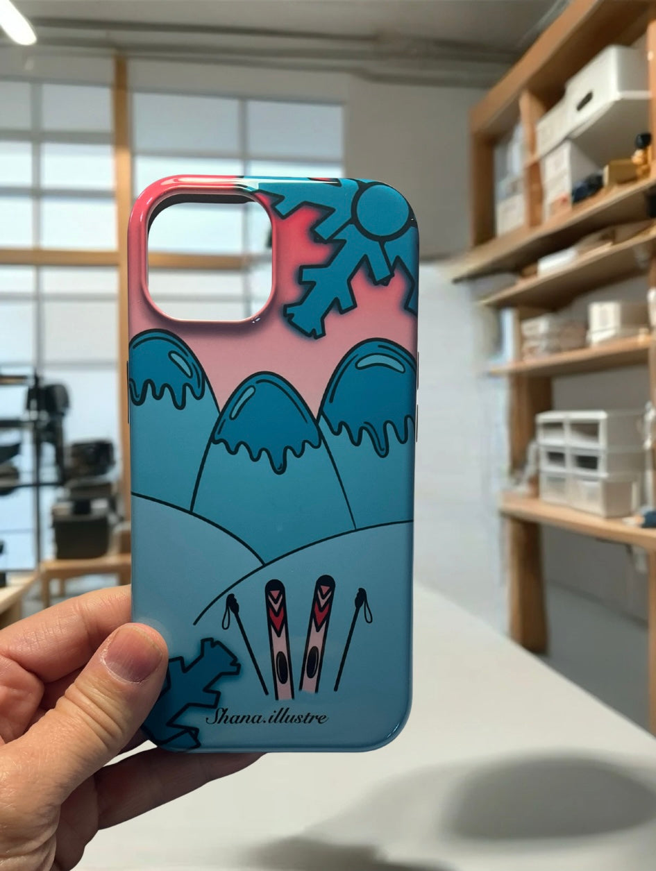 COQUE CELLULAIRE «SKI»