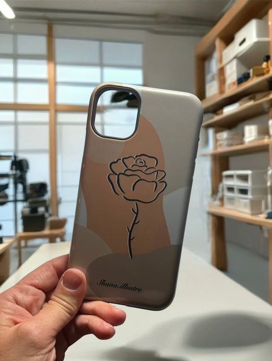COQUE CELLULAIRE «ROSE»