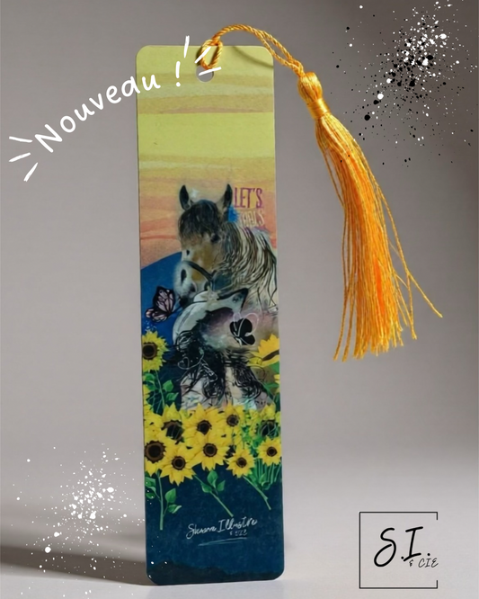 MARQUE-PAGES « COWGIRL »