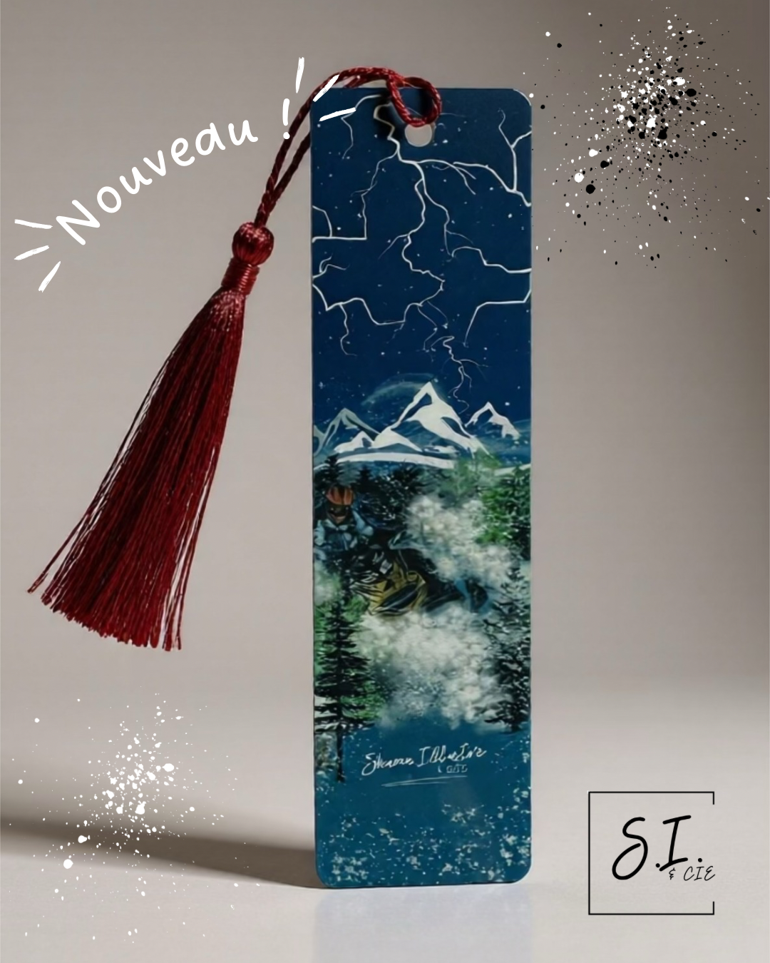 MARQUE-PAGES « MOTONEIGE »