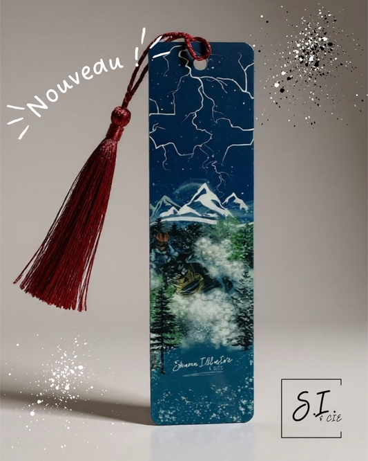 MARQUE-PAGES « MOTONEIGE »