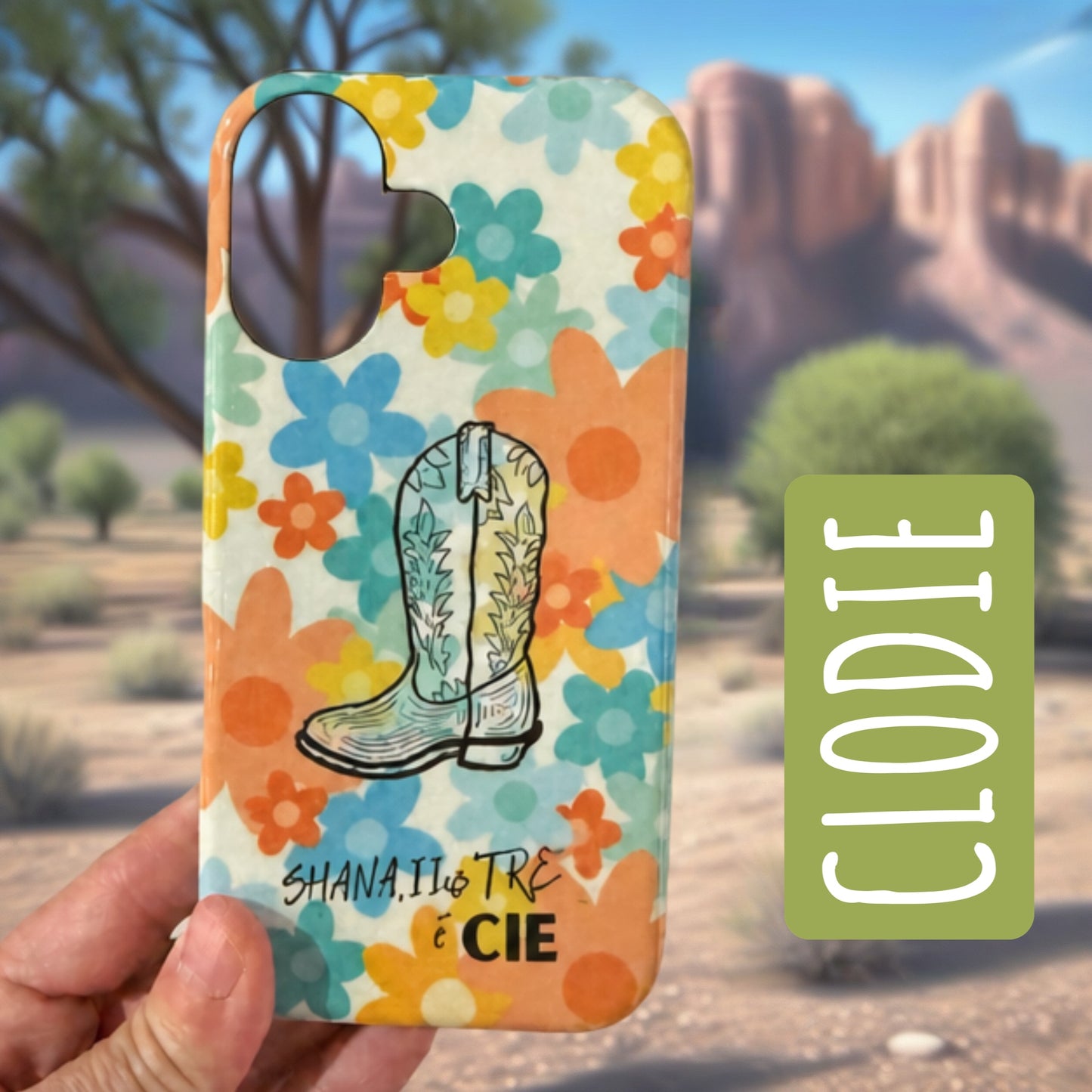 COQUE CELLULAIRE      «CLODIE»
