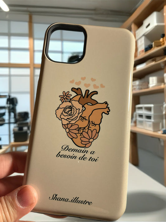 COQUE CELLULAIRE «LIONEL»