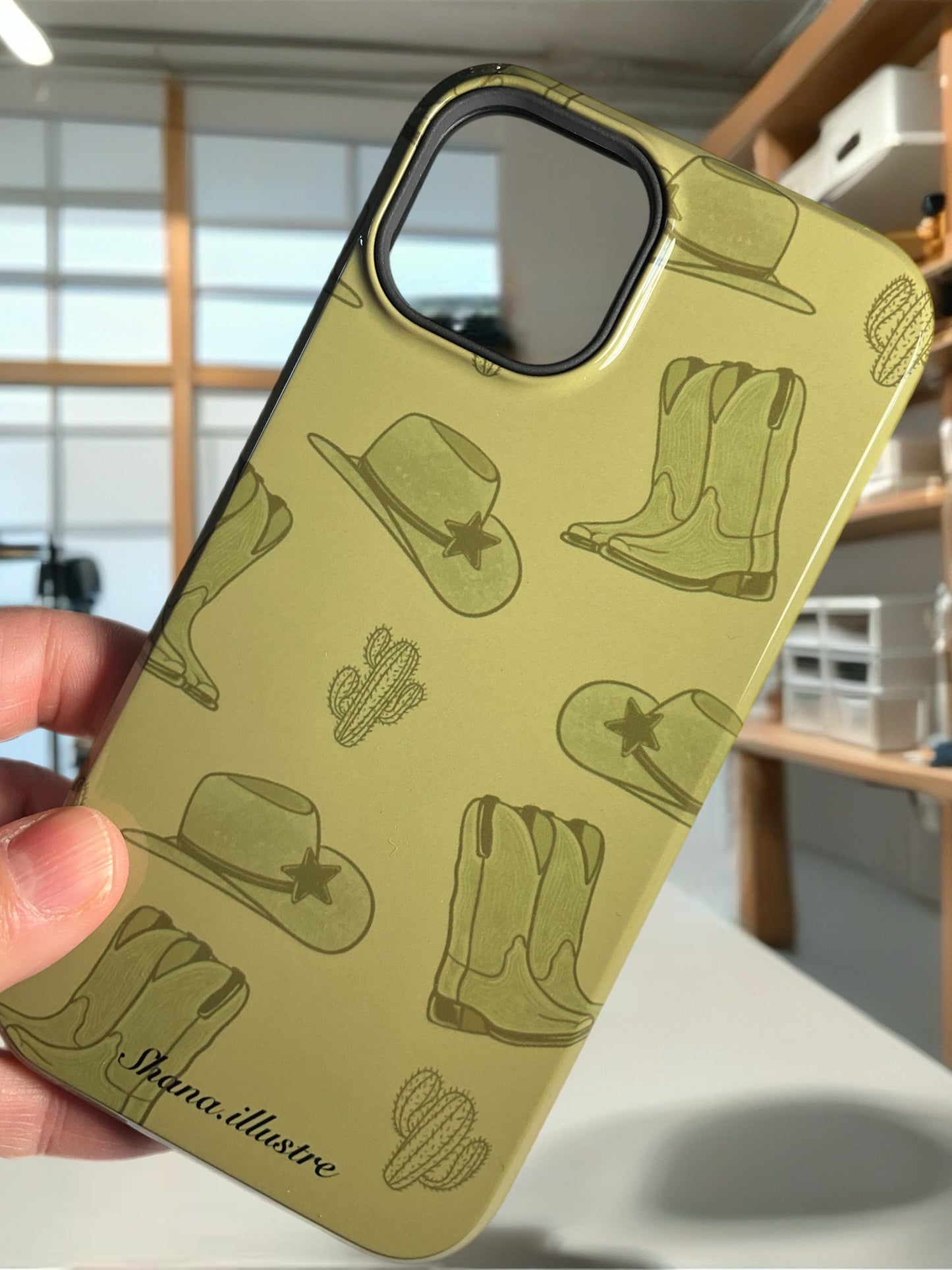 COQUE CELLULAIRE «COWBOY»