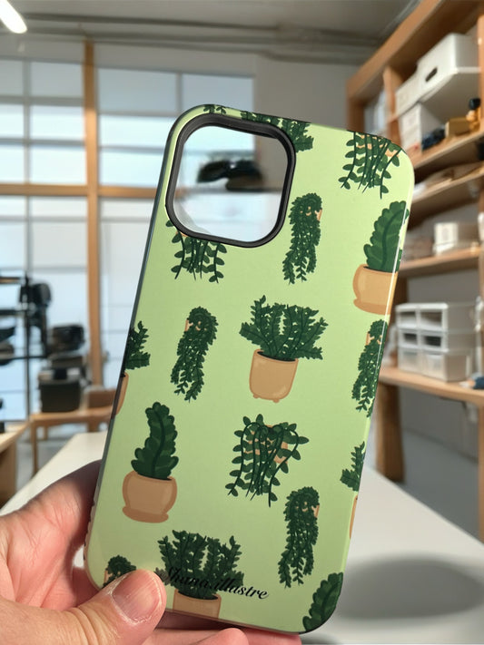 COQUE CELLULAIRE «PLANTES»