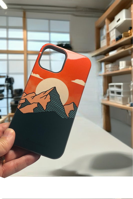 COQUE CELLULAIRE «MONTAGNES»