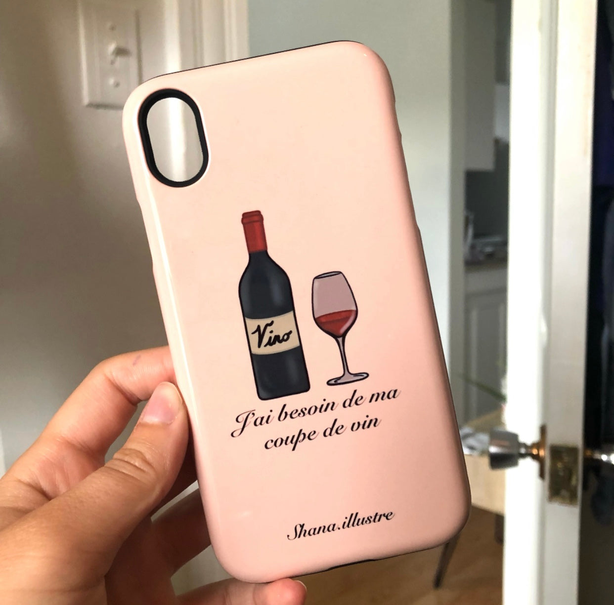 Case J'ai besoin de ma coupe de vin